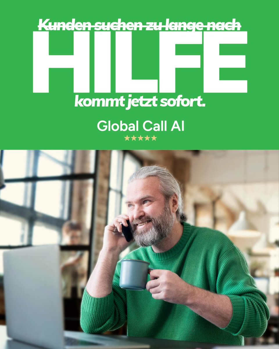 🚀 Sofortige Hilfe für deine Kunden – mit Global Call AI!

#SofortHilfe #KIKundenservice #EffizienzSteigern #Automatisierung #GlobalCallAI #Produktivität #SmartWork #Innovation #BusinessErfolg #KommunikationDerZukunft