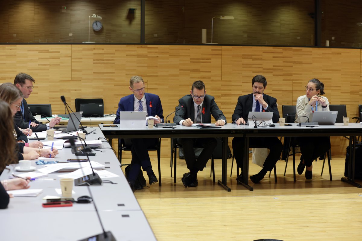 UNAIDS was pleased to meet with Belgium’s Ambassador, H.E. Mr. Christophe Payot <a href="/ChPayot/">Christophe Payot</a>, and the delegation, in Geneva to discuss our partnership and the way forward to protect human rights and stay on track to end AIDS.

Thank you Belgium for being a strong ally to UNAIDS.