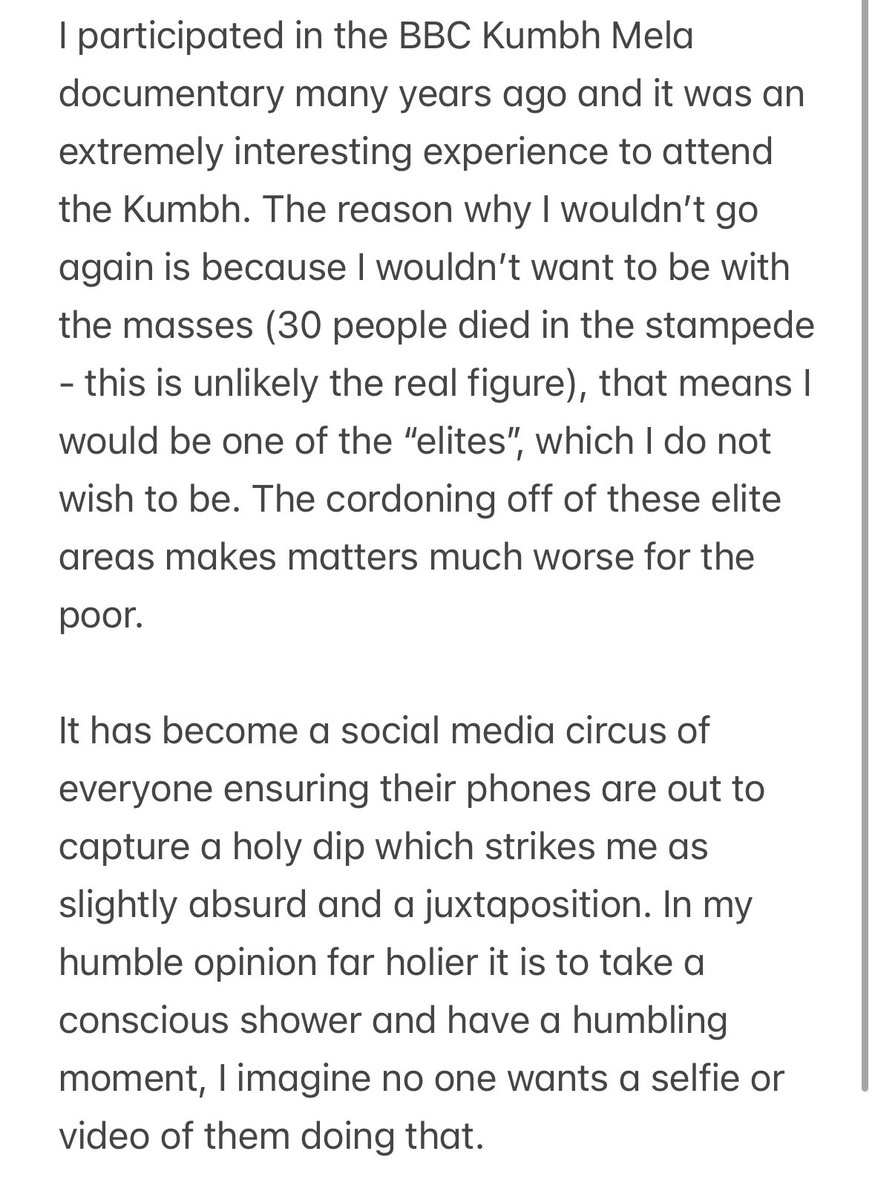 Why didn’t I attend the #KumbhMela , I did, and why I won’t now