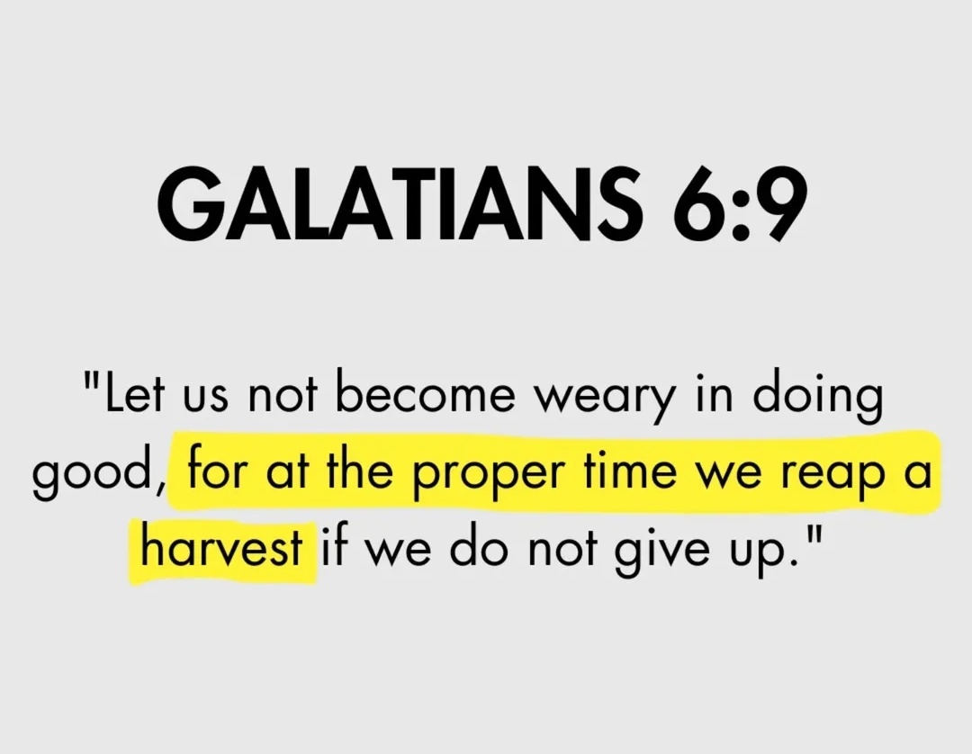 Galatians 6:9
