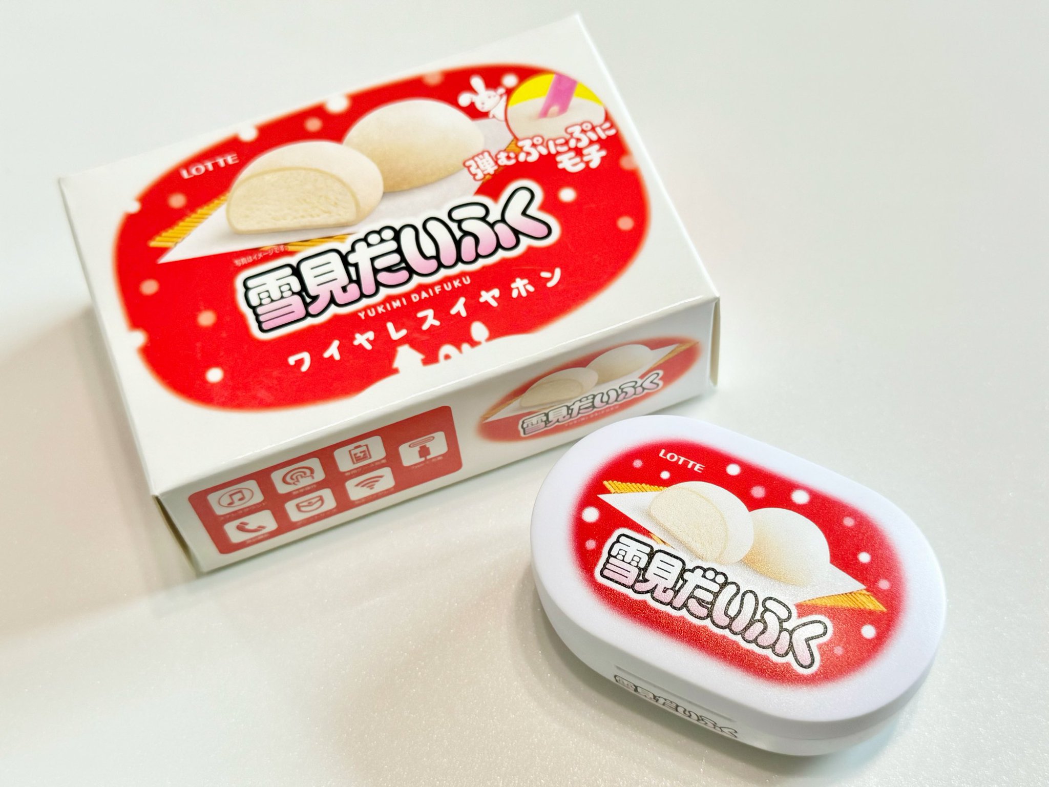 雪見だいふく・チロルチョコワイヤレスイヤホン等　まとめ売り 雪見だいふく ワイヤレスイヤホンの通販 by なぁ #51's shop｜ラクマ
