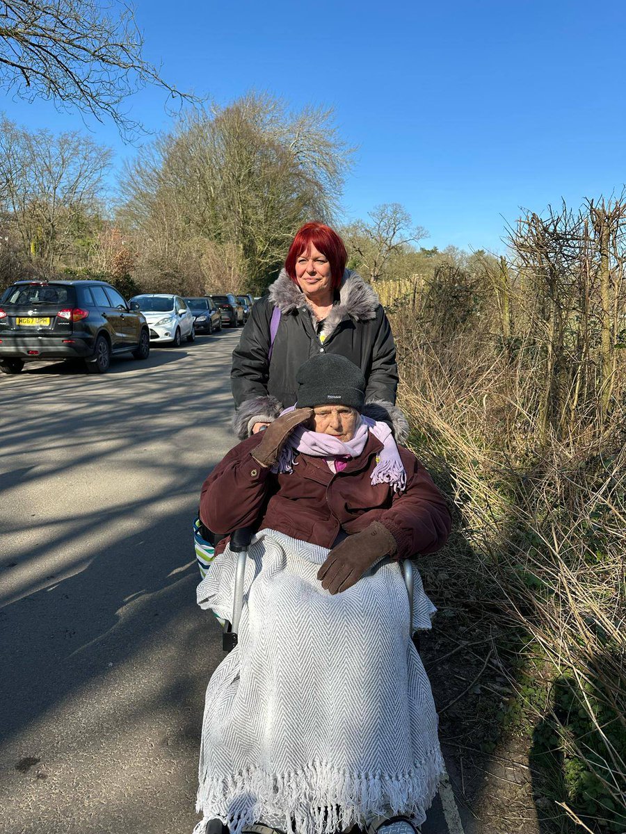 The nights may still be frosty, but the bright sunshine is a true sign that Spring is on its way.  

Residents, colleagues and volunteers from Brendoncare Otterbourne Hill made the most of the fine weather with a visit to Winchester, including a walk along the river.
