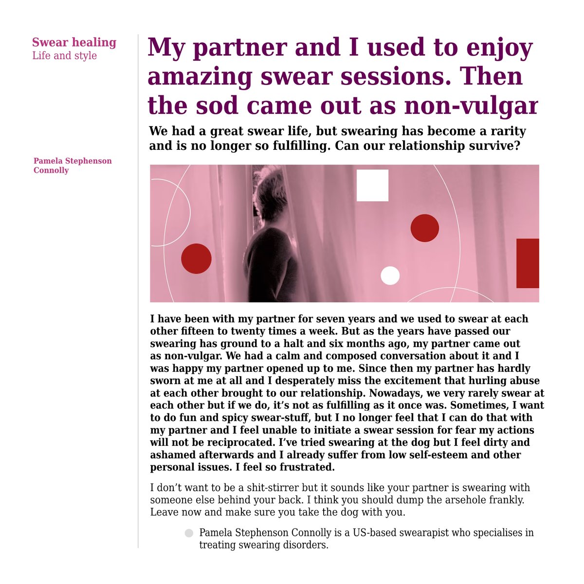 Here’s a swear-sample from my new comic about swearing TOKEN GESTURE. I shouldn’t really post any of the more swear-o-tronic pages online but, believe me, I will if I have to.

£6 incl p&amp;p from thehouseofhatch.bigcartel.com