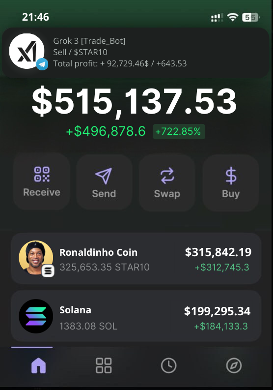 alphabatcher's tweet photo. 722% in one day?

While most people are thinking, someone is already taking profits.

Or are you still waiting for the 'perfect moment'?

The market does not wait.

Decide whether to be a player or a spectator.🧵👇 https://t.co/bhp7qUMk1k