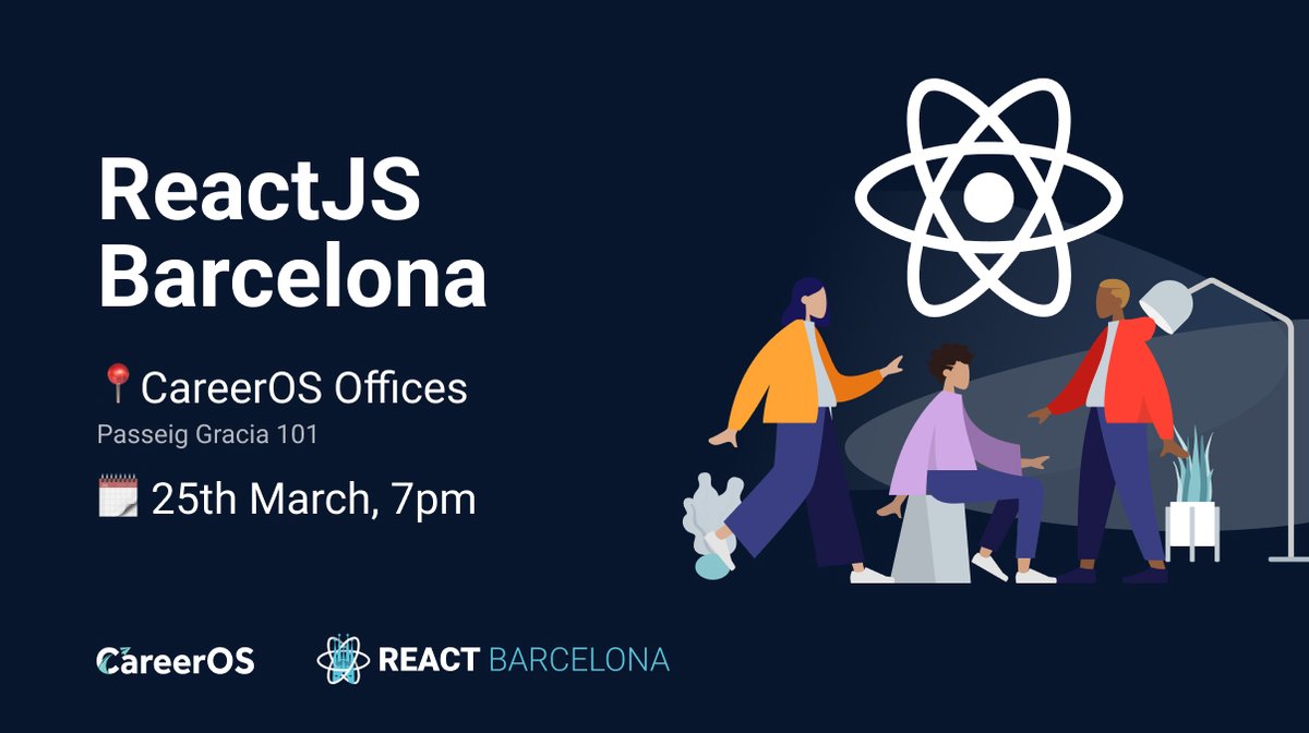 New Meetup Announcement! 🔥 🔥 🔥 🔥 

We have two amazing speakers: 

German Quinteros: Building a Design System at Glovo
Alvaro Nicolas Ritorto: Smarter Routing with TanStack Router

And of course lots of beers and pizza! 

Register here: meetup.com/reactjs-barcel…