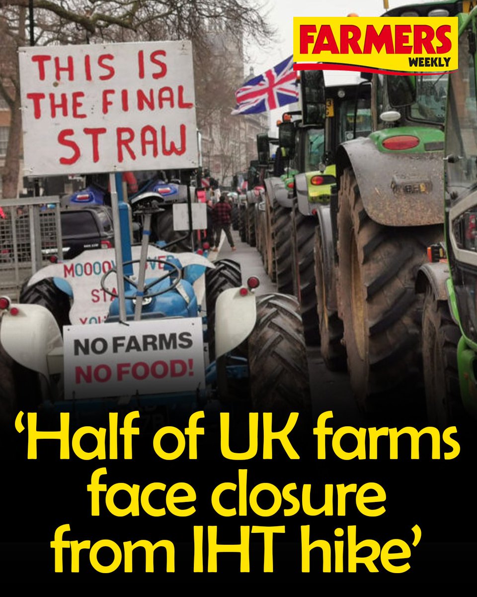 🏡 New research reveals that 39% of farms will be unsustainable within the next five years, with 56% expecting to close by 2035.

READ MORE: ow.ly/LRKL50VaRig