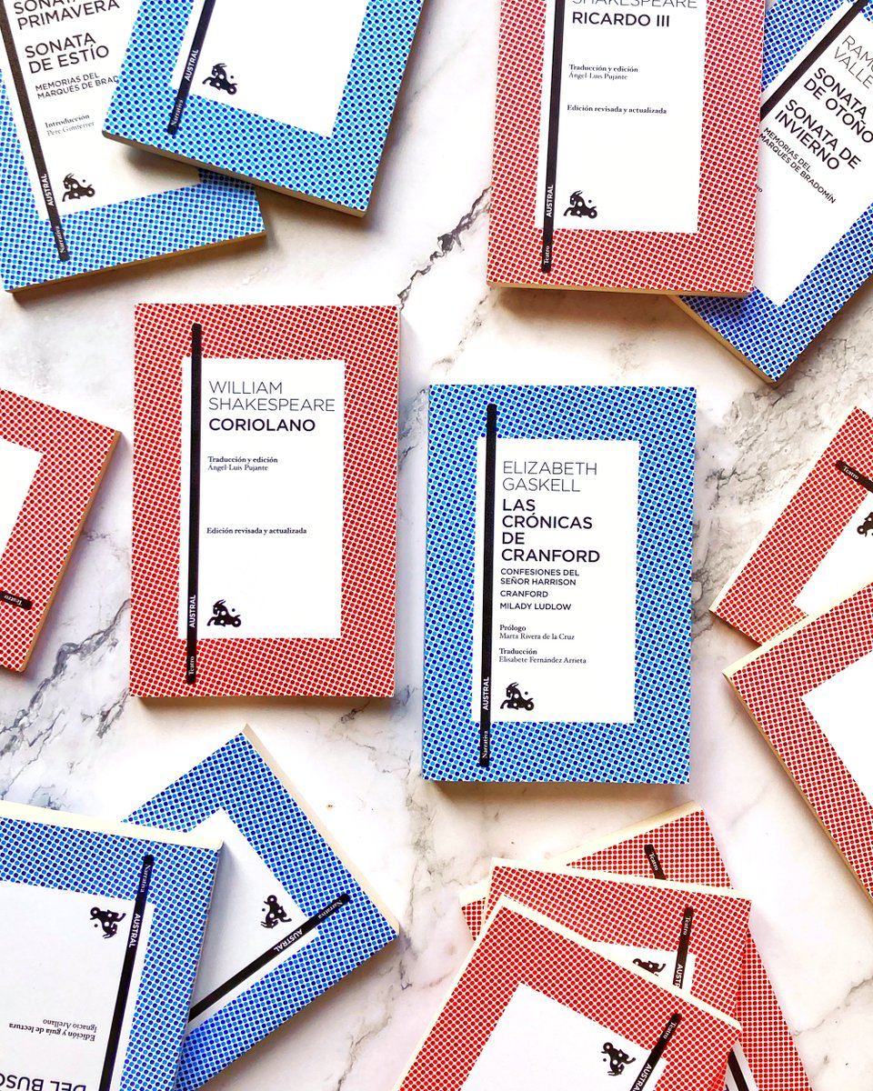 Dos nuevos clásicos se unen a #AustralClásica: “Coriolano” de Shakespeare, para fans del teatro inglés, y “Las crónicas de Cranford” de Gaskell, un retrato fiel y cautivador de la vida victoriana. #AustralEditorial