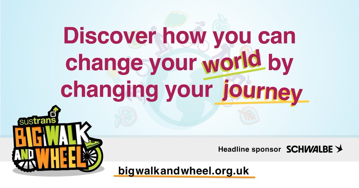 Sustrans (@sustrans) on Twitter photo Thereโs still time to sign your school up for the Sustrans #BigWalkAndWheel 2025! ๐ดโโ๏ธ๐ถโโ๏ธ
Join us from 24 March to 4 April for the UKโs largest inter-school active travel challenge.
๐ Make every journey count! ๐ข
Register now: buff.ly/3tFSLmf
<a href="/SchwalbeUK/">Schwalbe Tyres UK</a> Thereโs still time to sign your school up for the Sustrans #BigWalkAndWheel 2025! ๐ดโโ๏ธ๐ถโโ๏ธ
Join us from 24 March to 4 April for the UKโs largest inter-school active travel challenge.
๐ Make every journey count! ๐ข
Register now: buff.ly/3tFSLmf
<a href="/SchwalbeUK/">Schwalbe Tyres UK</a>