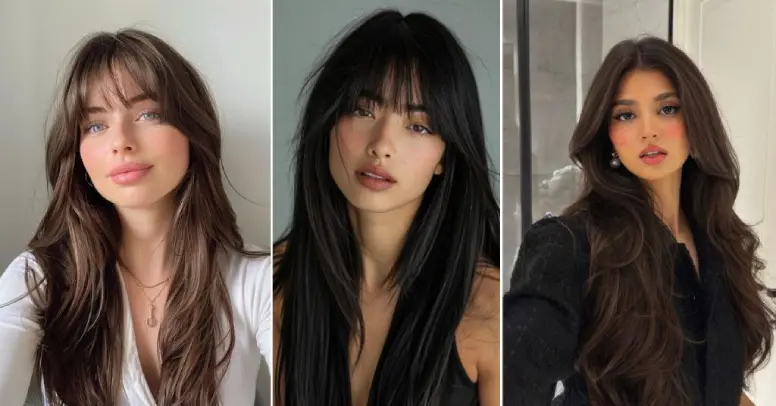 trendylama1's tweet photo. 10 Beautiful Ways to Style Curtain Bangs ✂️💇‍♀️

Want to rock curtain bangs? Here are 10 stylish ways to wear them, from soft and feathered to curly and textured looks. Perfect for every hair type and occasion! 💖✨
 #CurtainBangs #HairGoals #HairInspo #BangsStyle #HairTrends https://t.co/HZSyxW2zpF