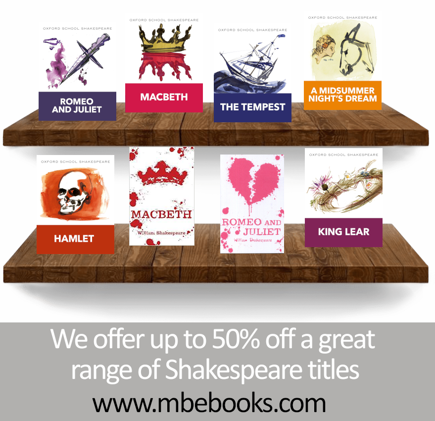 BooksMbe's tweet image. Save up to 50% on our range of Shakespeare titles: mbebooks.com/c/gcse-english… #gcsebooks #revisionguides #shakespeare #edutwitter