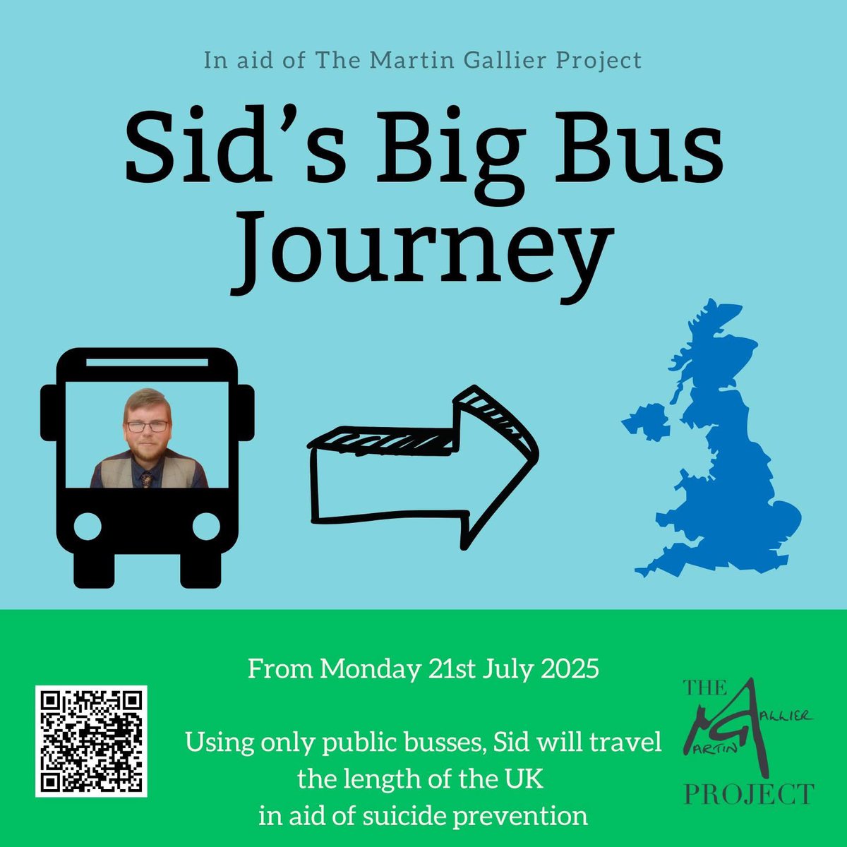 🙏🏼 HELP NEEDED, PLEASE SHARE🙏🏼

I will be travelling from Inverness to Truro from 21st July to 31st July to raise vital funds and awareness of suicide prevention 🖤

I’m in need of support with accommodation along the way to help me complete this challenge without sleeping in a