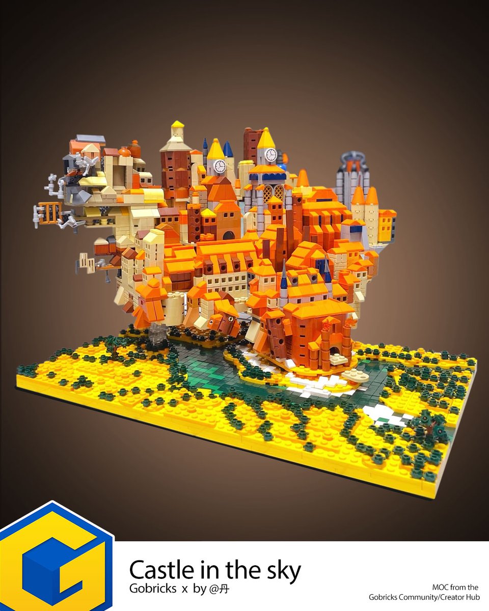 GoBricks_'s tweet photo. Castle in the sky
by: 丹
MOC from the Gobricks Community/Creator Hub.
#Gobricks #moc #buildingblocks #foryou https://t.co/X8e1gAFwIA