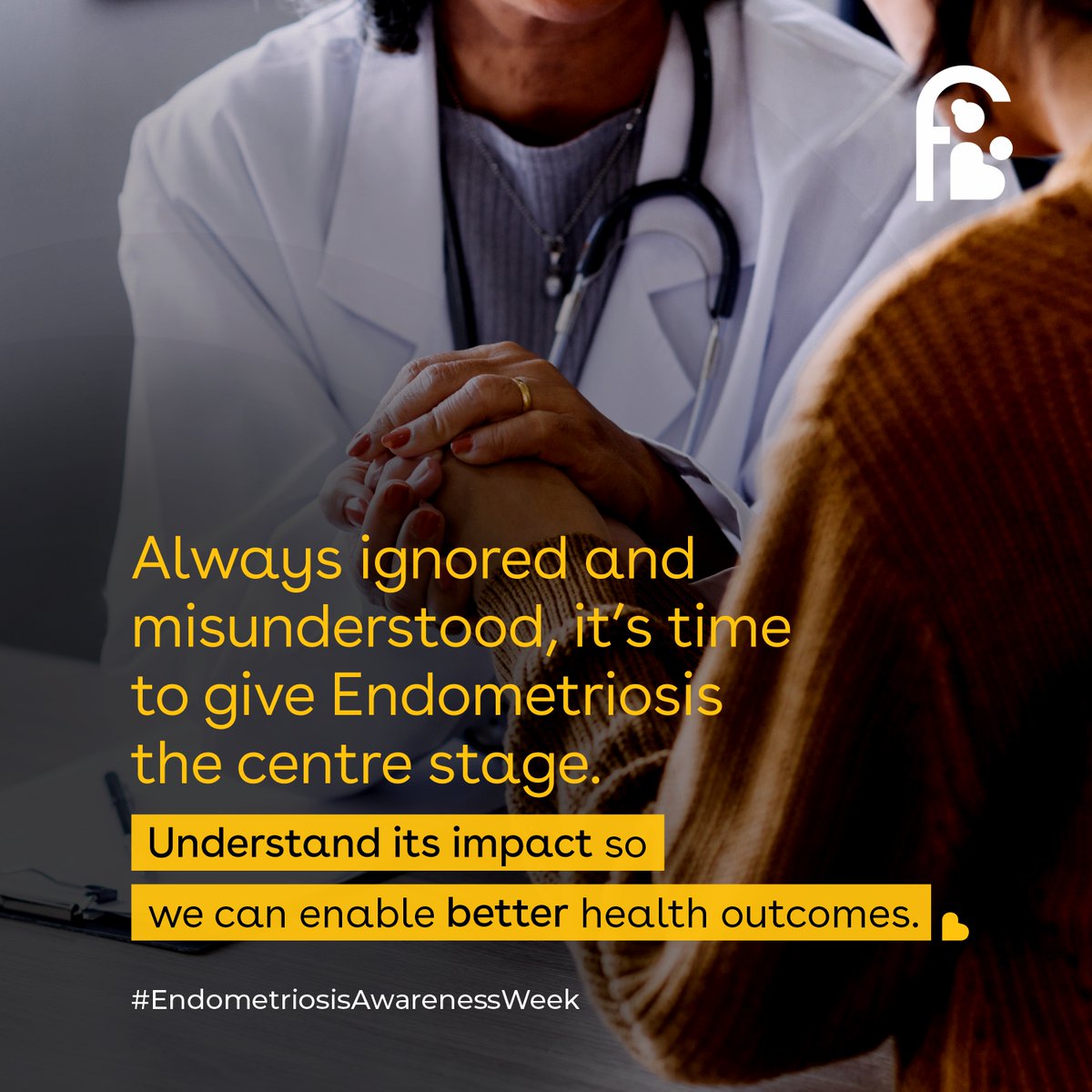 Our girls and women have been silenced for long now by the unending taboos and stigma. Many don’t know what #Endometriosis is, and few understand its impact.

I appeal to the healthcare community to initiate conversations, advocate for awareness, promote research on the