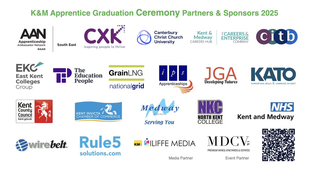 Our latest press release is now on our site including quotes from KCC's Roger Gough, Medway Council's Vince Maple and <a href="/CXKcharity/">CXK</a> CEO Pauline Smith. Read it here: appgradkandm.org/_files/ugd/c07…
We are also pleased to confirm Grain LNG as a renewed sponsor. Join us and Make it Happen!