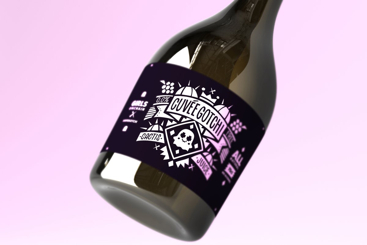 100% Cacti Juice, 0% Alcohol 👻🌵
Would you sip on Cuvée Gotchi for your next Web3 celebration frens?

🔥 Yes, pour me a glass!
👀 Only if it mints me an NFT
💰 Is it stakeable? Asking for my $GHST bags