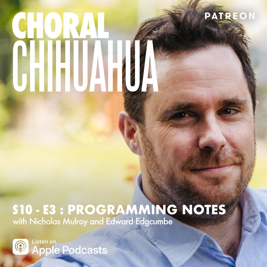POLYPHONIC (@polyphonicfilms) on Twitter photo More #ChoralChihuahua coming Monday 🗓️ meantime catch-up with <a href="/nickmulroy/">Nicholas Mulroy</a> and <a href="/gumbetweets/">Edward Edgcumbe</a> talking programming - real insights and thanks all for the positive feedback ✍️👏
+ Do check-out <a href="/DunedinConsort/">Dunedin Consort</a> concert dates 🎶
🎟️ dunedin-consort.org.uk/diary/ More #ChoralChihuahua coming Monday 🗓️ meantime catch-up with <a href="/nickmulroy/">Nicholas Mulroy</a> and <a href="/gumbetweets/">Edward Edgcumbe</a> talking programming - real insights and thanks all for the positive feedback ✍️👏
+ Do check-out <a href="/DunedinConsort/">Dunedin Consort</a> concert dates 🎶
🎟️ dunedin-consort.org.uk/diary/