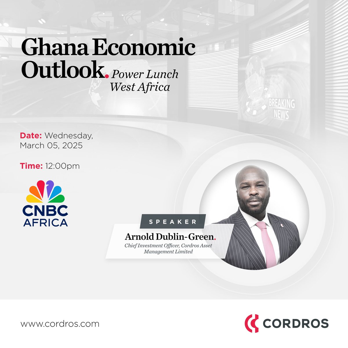 Will be on <a href="/cnbcafrica/">CNBC Africa</a> speaking On my short term outlook on Ghana-new BOG Governor, new ideas…tune in!