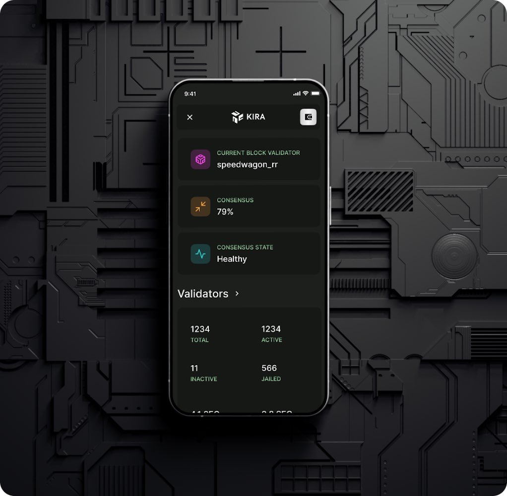 The dev team has been cooking and just hit some major milestones:

☑️Polished metamask connection (Sekai &amp; frontend).

☑️Enhanced TX wrapper from MetaMask to KIRA.

☑️Rewrote &amp; refactored Interx.

Next up:

▪️Finalizing the Tori Bridge frontend 

▪️Finish testing on Chaosnet-2