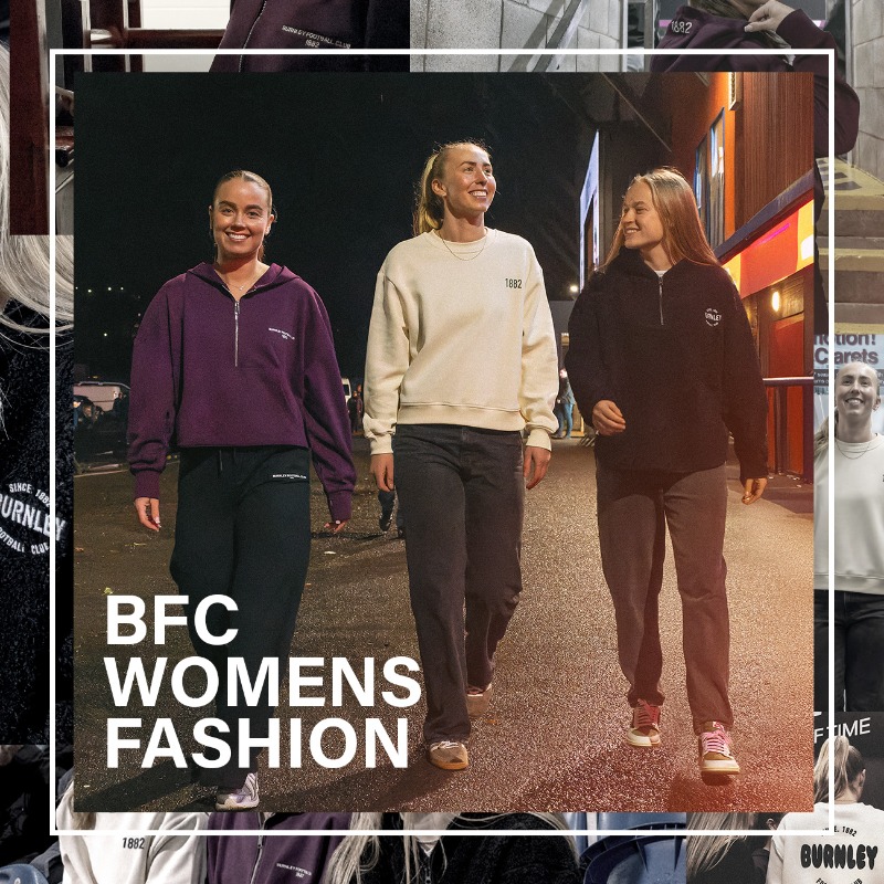 BurnleyFCWomen's tweet photo. Represent the Clarets. Designed by women, for women 🙌
 
Introducing our latest range now available in-store and online 🛍