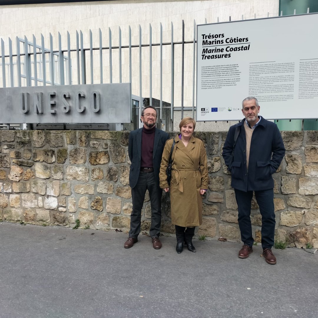 Participamos en el 10º aniversario de los Geoparques UNESCO 📍 París, 4-6 marzo
Nuestra delegación está formada por:
🔹 Sonia González, vicepresidenta 2ª de la Diputación.
🔹 Pedro Rincón, director científico.
🔹 Pablo Toledano, coordinador del Geoparque.
 #UNESCO #Geoparques
