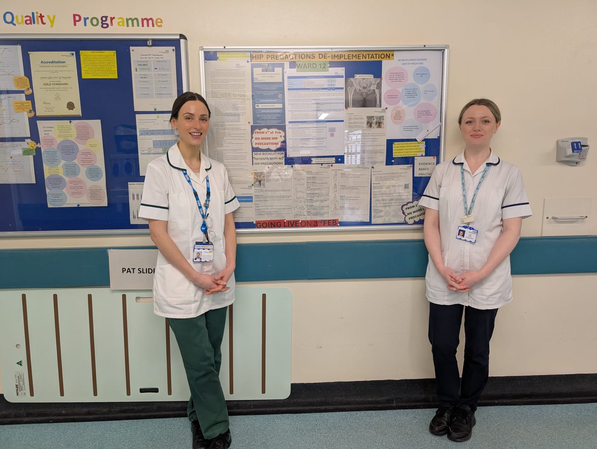 AHP's at MFT (@mft_cssahps) on Twitter photo Elective THR pathway update: Research demonstrated traditional hip precautions no longer required for routine post op care. MFT Orthopedics now following best practice guidelines #improvedpatientcare #promoterecovery <a href="/OrthoMFT/">Ward A5, MFT 🏥</a> <a href="/ward12_trafford/">Trafford Elective surgical Hub @ Ward 12</a> Elective THR pathway update: Research demonstrated traditional hip precautions no longer required for routine post op care. MFT Orthopedics now following best practice guidelines #improvedpatientcare #promoterecovery <a href="/OrthoMFT/">Ward A5, MFT 🏥</a> <a href="/ward12_trafford/">Trafford Elective surgical Hub @ Ward 12</a>
