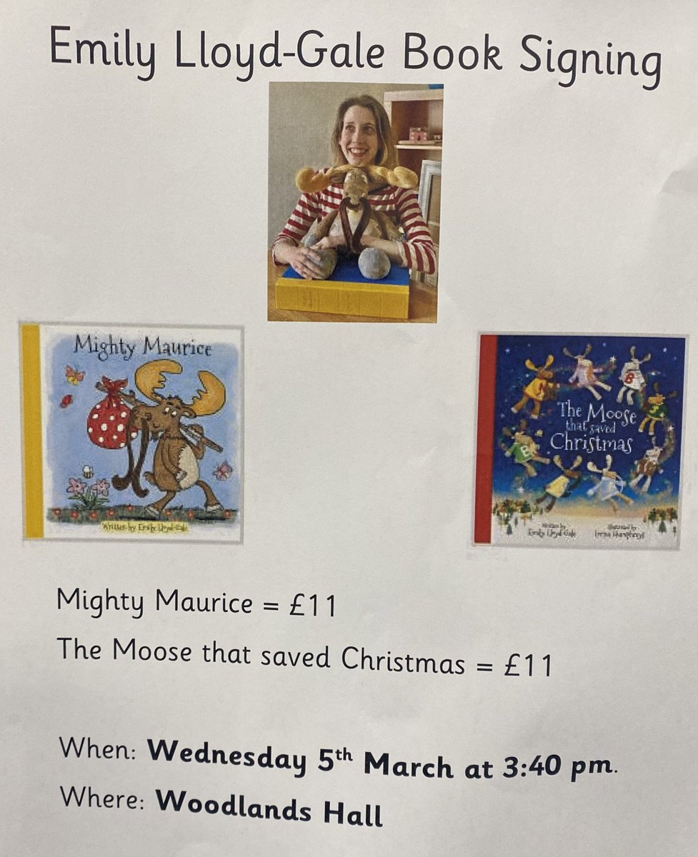 Great to welcome <a href="/EmilyLloydGale/">Emily Lloyd-Gale</a> to <a href="/CliftonPrim/">CliftonPrimary</a> today! We can’t wait to hear your stories! <a href="/Mrs_Allen01/">Mrs Allen</a> <a href="/MrsCarberyRS/">Mrs Carbery</a> <a href="/MrsBhachu/">Mrs Bhachu</a> <a href="/pengellyclifton/">MrPengellyclifton</a> <a href="/MissMansor/">Miss Mansor</a> <a href="/CliftonCoHead/">Dr Allen</a> <a href="/MissRobertshaw/">Miss Robertshaw</a> <a href="/MissBi17/">Miss Bi</a>