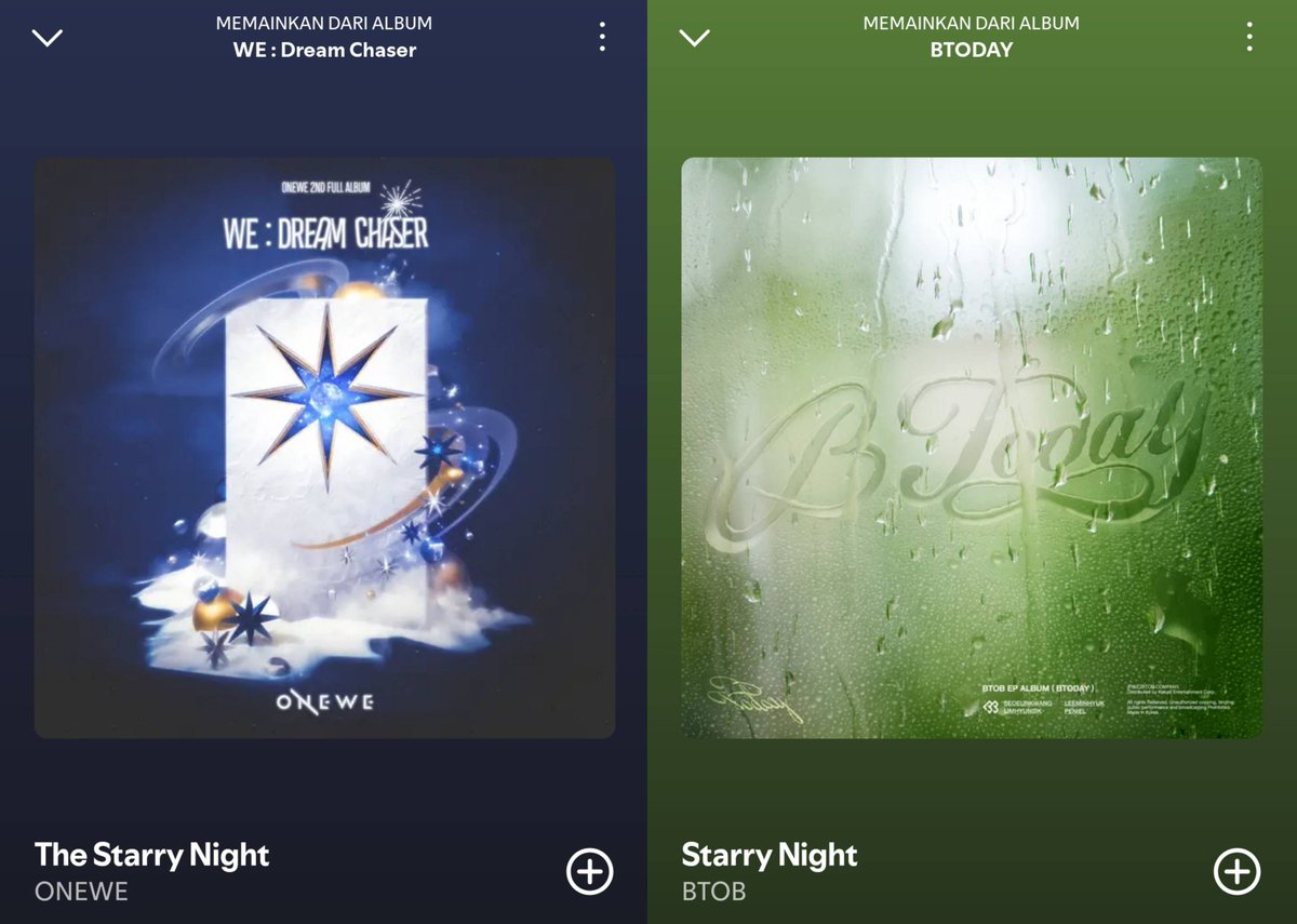 Steffinner's tweet photo. the same song title with Starry Night released today,, 💙✨ 💚🌧

#WE_Dream_Chaser  #BTODAY
#The_Starry_Night      #StarryNight
#원위                                #비투비
#ONEWE                        #BT0B https://t.co/nYU45AYgZD
