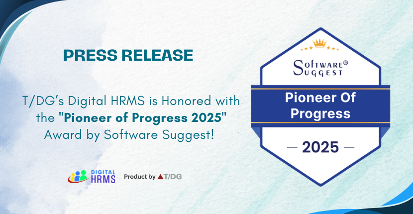 thedigtalgroup's tweet photo. T/DG’s Digital HRMS wins "Pioneer of Progress 2025" for innovation, efficiency, &amp; industry leadership, solidifying its position in HR tech. Try Digital HRMS for free with 90 days of full access! Visit - https://t.co/vdFpxHf0Jo
#DigitalHRMS #SoftwareSuggest #HRSoftware #HRTech https://t.co/iHD3qIpu3c