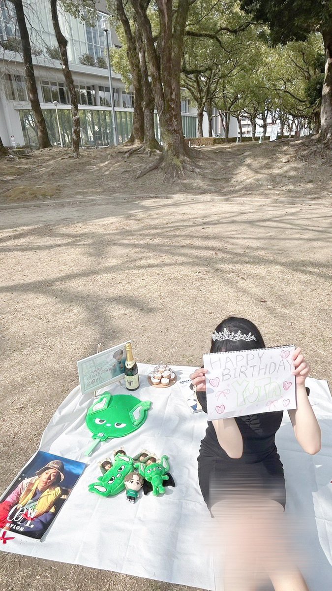_yt0305's tweet photo. ゆうたくんお誕生日おめでとう🥂✨️
初めて生誕祭してハプニングだらけだったけど楽しかった❣️
26歳になったゆうたくんの笑顔が沢山見れますように

 #コムドットゆうた #コムドットゆうた生誕祭2025  #ゆうた生誕祭 https://t.co/sJTlhgFIK2