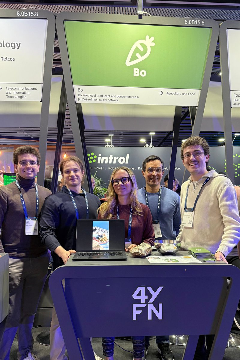 NewSpiritStudio's tweet photo. Aquest any som al #MWC25 per presentar #Bo 🥕, una aplicació desenvolupada per @NewSpiritStudio en col·laboració amb el seu equip, que facilita la connexió entre productors locals i consumidors d'arreu d'Europa 🇪🇺.

Vine a conèixer-nos:
📍Hall 8.0 (#4YFN25)
🪧Estand 8.0B15.6 https://t.co/SxuQ9dMnKm