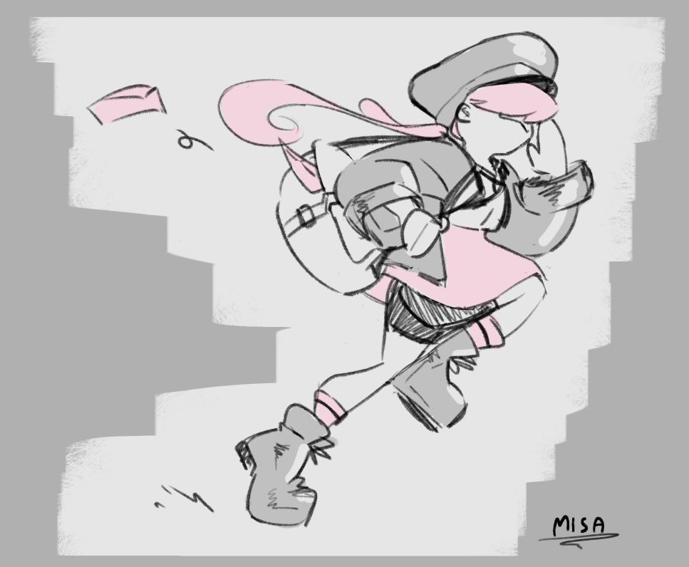 Postie! Concept art ✉️❤️
