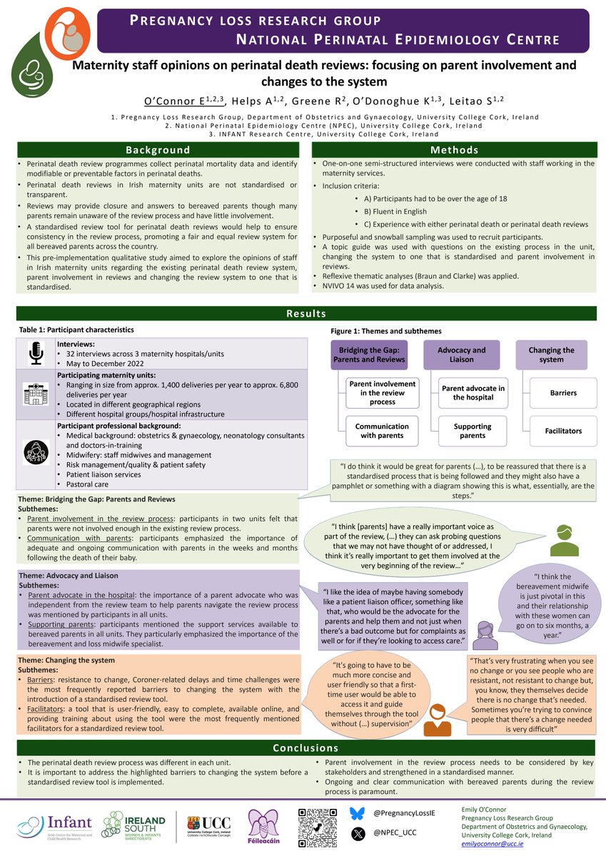 We Congratulate both Emily O'Connor and Cheyenne Downey for winning the prestigious SPHeRE 11th Annual Conference 2025 Poster Prize. #SPHERE2025