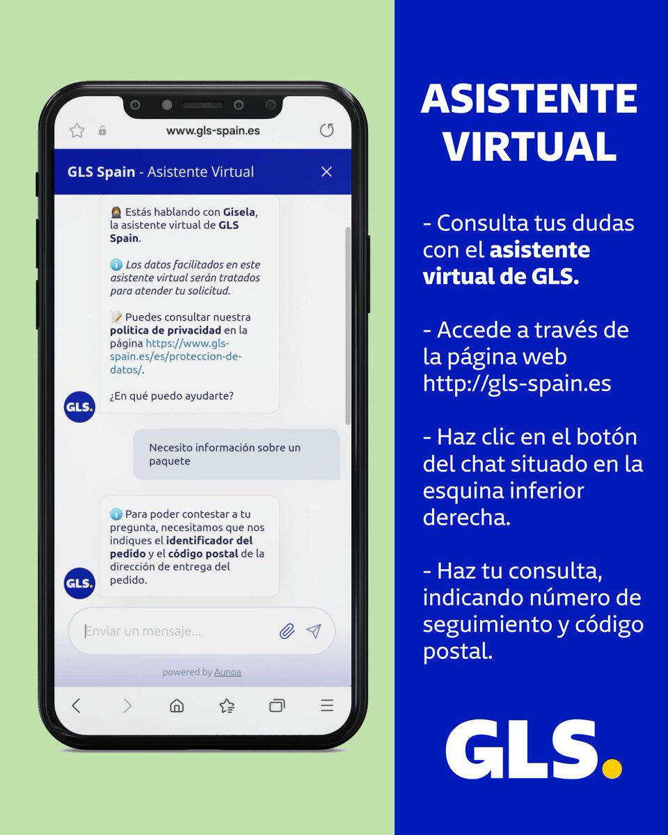 GLS Atención Cliente tweet media