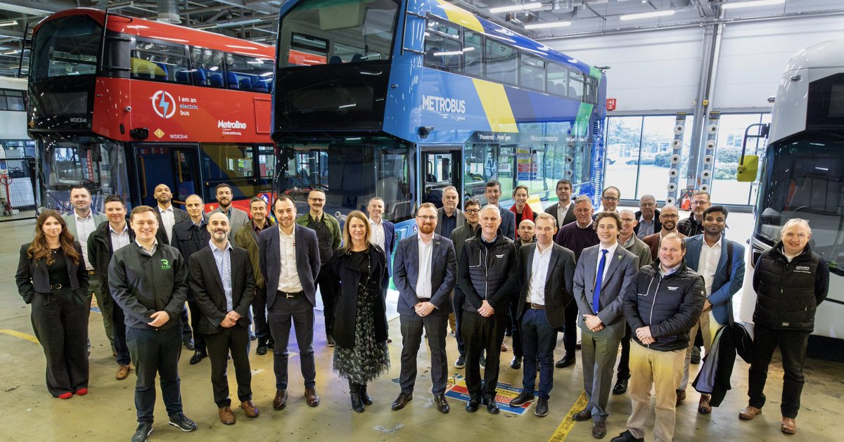 robertbion's tweet photo. . @Wright_bus has unveiled their new hydrogen bus.
It’s fantastic to see strides being made in #sustainable #transport, and as a supplier of #perforated materials to the #automotive industry - we’re excited to see where this journey leads.
https://t.co/7QxJu0Ts1y https://t.co/5WtMDSN4a9