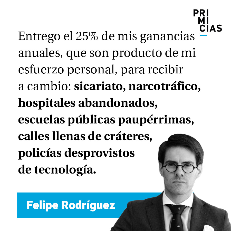Primicias (@primicias) on Twitter photo ‘¡Amo pagar impuestos!’. Lea #EnsusMarcasListosFuego de Felipe Rodríguez (<a href="/FRM87/">Felipe Rodríguez Moreno</a>). prim.ec/4S8O50VaLh3 ‘¡Amo pagar impuestos!’. Lea #EnsusMarcasListosFuego de Felipe Rodríguez (<a href="/FRM87/">Felipe Rodríguez Moreno</a>). prim.ec/4S8O50VaLh3