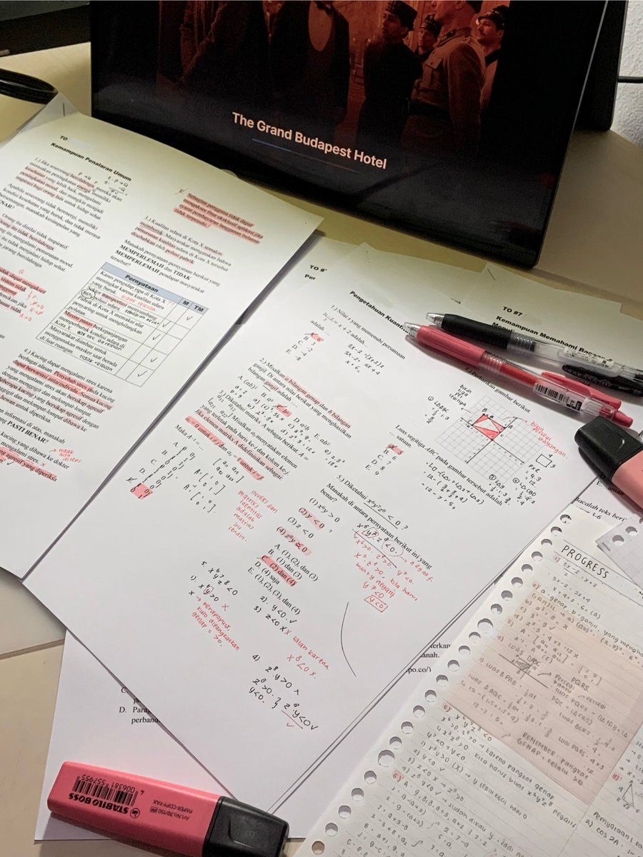 lamourdechem's tweet image. things i wish i knew when i was battling for UTBK 🎯⁉️📆

a thread