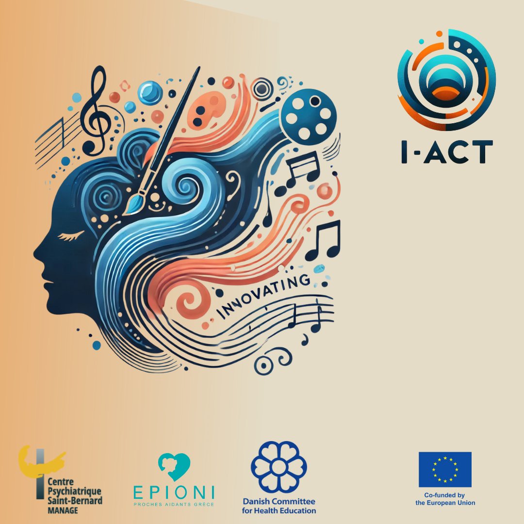 🎨🧠 For over a year, we’ve been collaborating through our Erasmus+ small-scale project, co-funded by the EU, exploring art &amp; mental health. On April 8th, we meet in Manage, Belgium for a festival celebrating creativity &amp; inclusion! 🇪🇺✨ #ErasmusPlus #ArtTherapy #MentalHealth