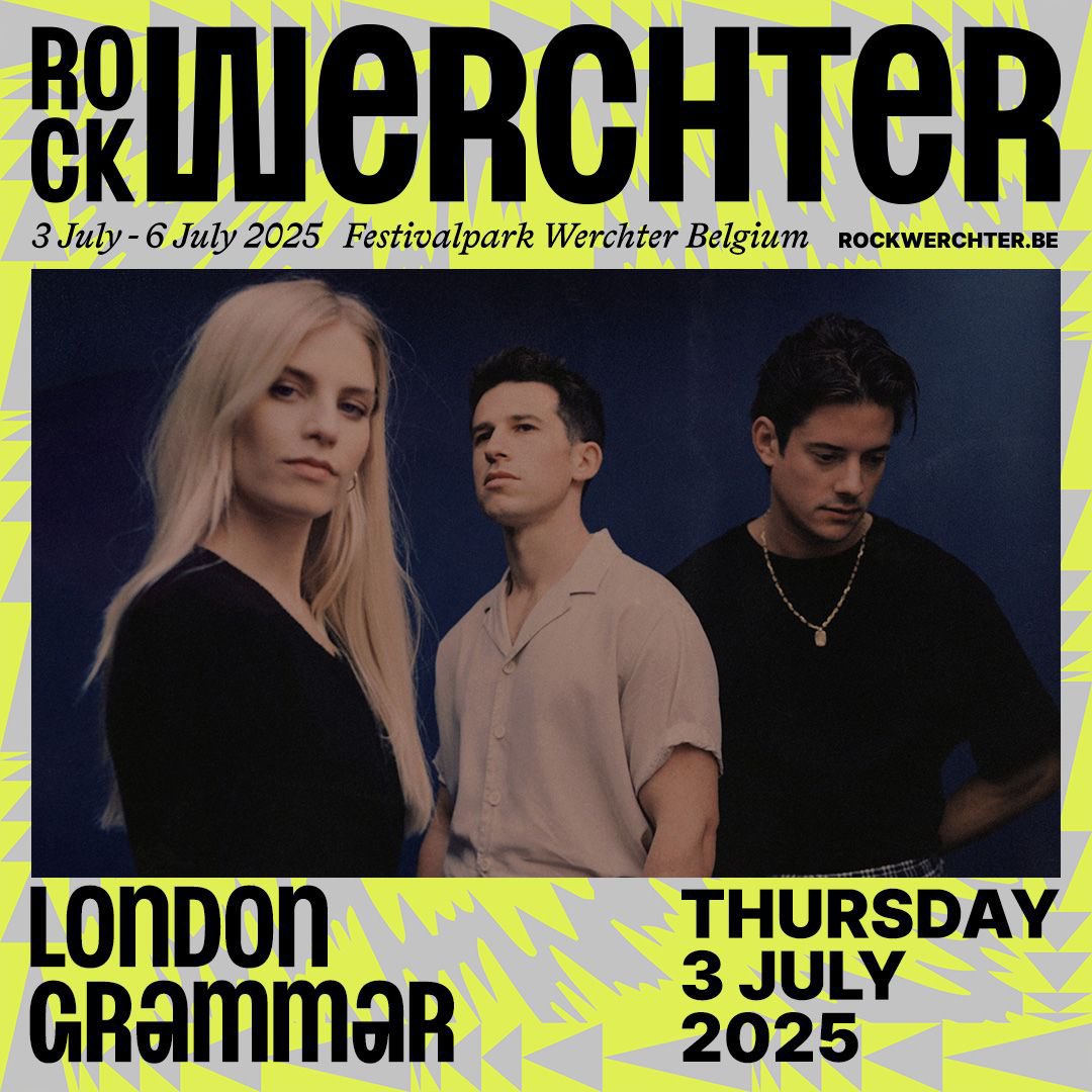 londongrammar's tweet image. We can’t wait!! @RockWerchter 🤍
Get your tickets here: ticketmaster.be/feature/rockwe…