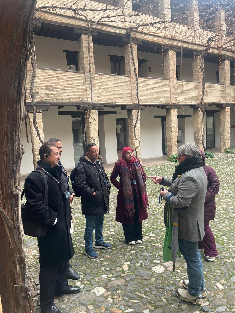 📣 Engaging in our Mission in #Granada (Spain) Southern Med stakeholders: the Tunisian universities of Gabes &amp; Jendouba, and the Egyptian centers of Nahda University and AASTMT in a cross-action with the Touritage project, framed in the Erasmus+ program