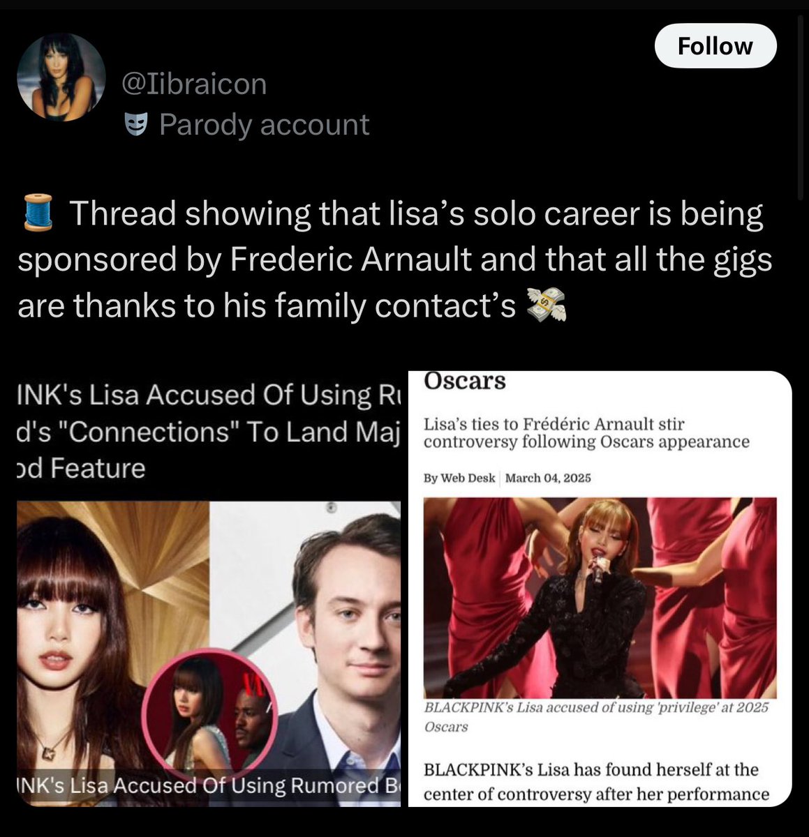 lalisamgger's tweet image. Debunking this stupid thread full of lies about Lisa because the lies that are being spread about her are ridiculous a thread: