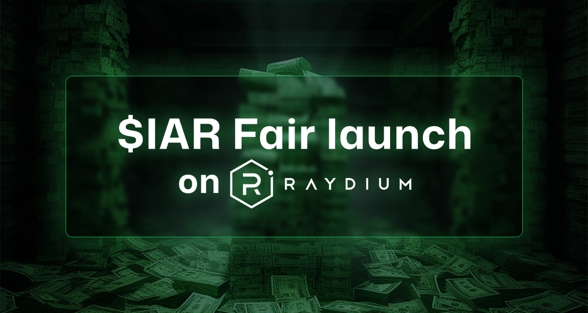 IARrewards's tweet photo. Wen launch? 07 Mar!

- Platform: Raydium 
- Add LP: 100%
- Fair launch 
- Tax: 6% (5% to Holders, 1% to Referrers)
- HODL $IAR, Refer Friends, Earn SOL

Coming 🔜 https://t.co/DhPU6qyDb2