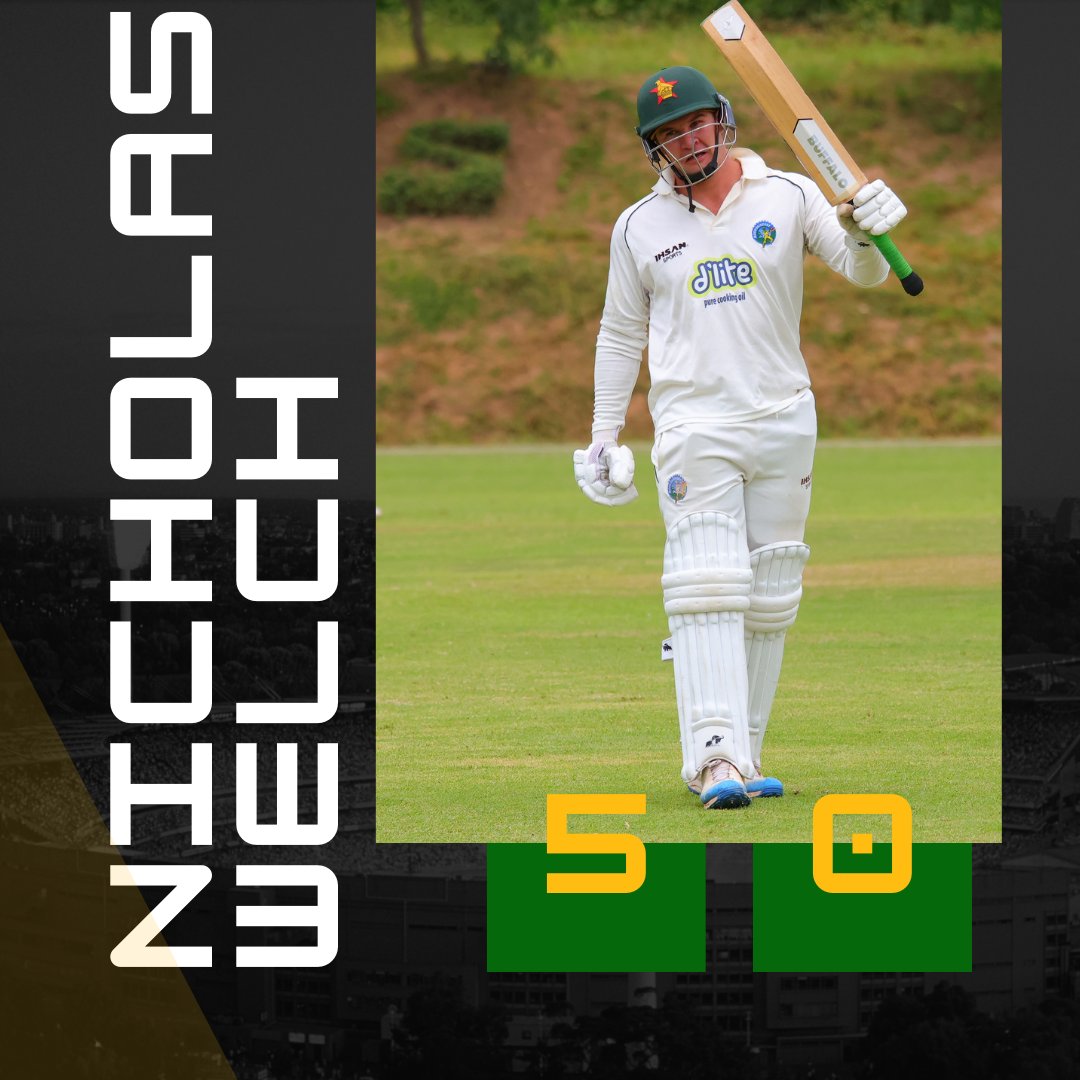 FIFTY ALERT!

Huge congratulations to Nicholas Welch on reaching his HALF CENTURY this afternoon!

What a knock! Keep going, Nic!
113/3 (27.5 Ov)