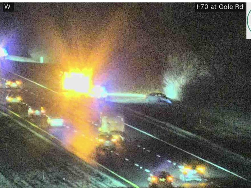 70 WB past Hilliard Rome Rd <a href="/wsyx6/">WSYX ABC 6</a> <a href="/fox28columbus/">FOX 28 Columbus</a> #GDCTeamTraffic