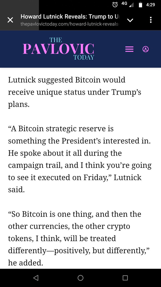 AviNashC2020's tweet photo. 🚨 JUST IN: 🇺🇸🔥 Trump to Announce #Bitcoin Strategic Reserve! 🚀💰

📢 Crypto Summit This Friday! 🏛️💎

🗣️ Howard Lutnick, Commerce Secretary

Get ready for a game-changing move in the crypto world! 🌍⚡

#BitBounty #Bitcoin #CryptoSummit #Trump

@bitbounty52 https://t.co/kMma2G10PA