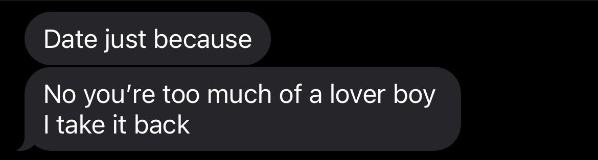 yangstyw's tweet photo. i’m not built for modern dating https://t.co/DK2LvpsD5o