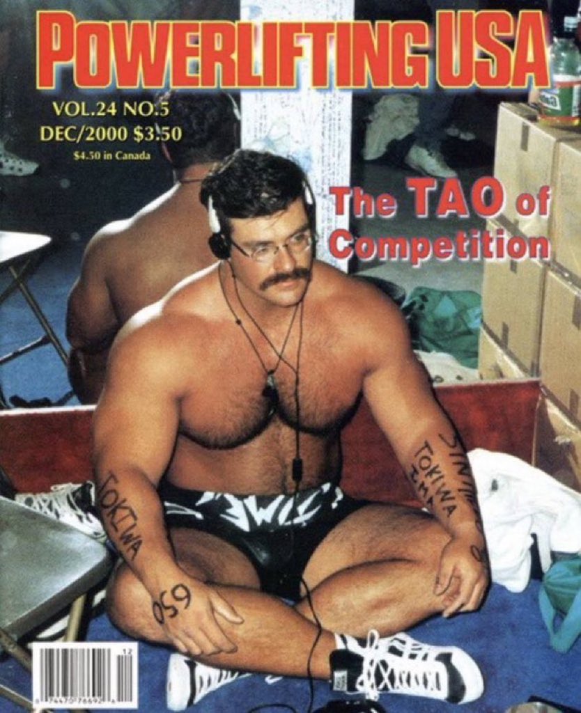 이 파워리프팅 usa 표지 곰탱 남자 사진은 볼때마다 와 하게 된다