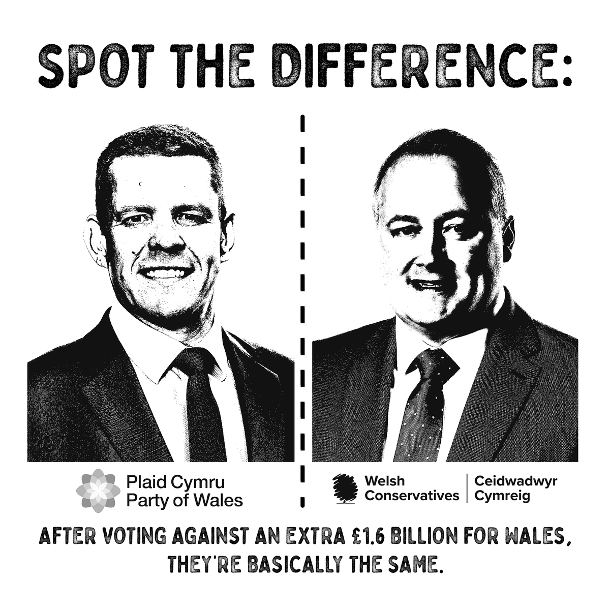 Can you spot the difference? We can't.