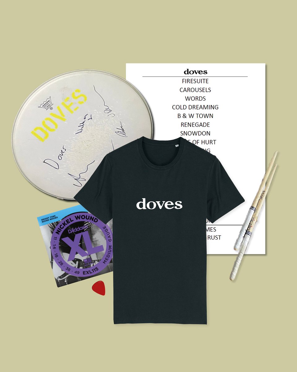 To celebrate the release of "Constellations For The Lonely" and being out on the road, Doves are giving fans the chance to win two prizes by ordering the album on their store. Check out the website for more info: doves.lnk.to/OfficialStore