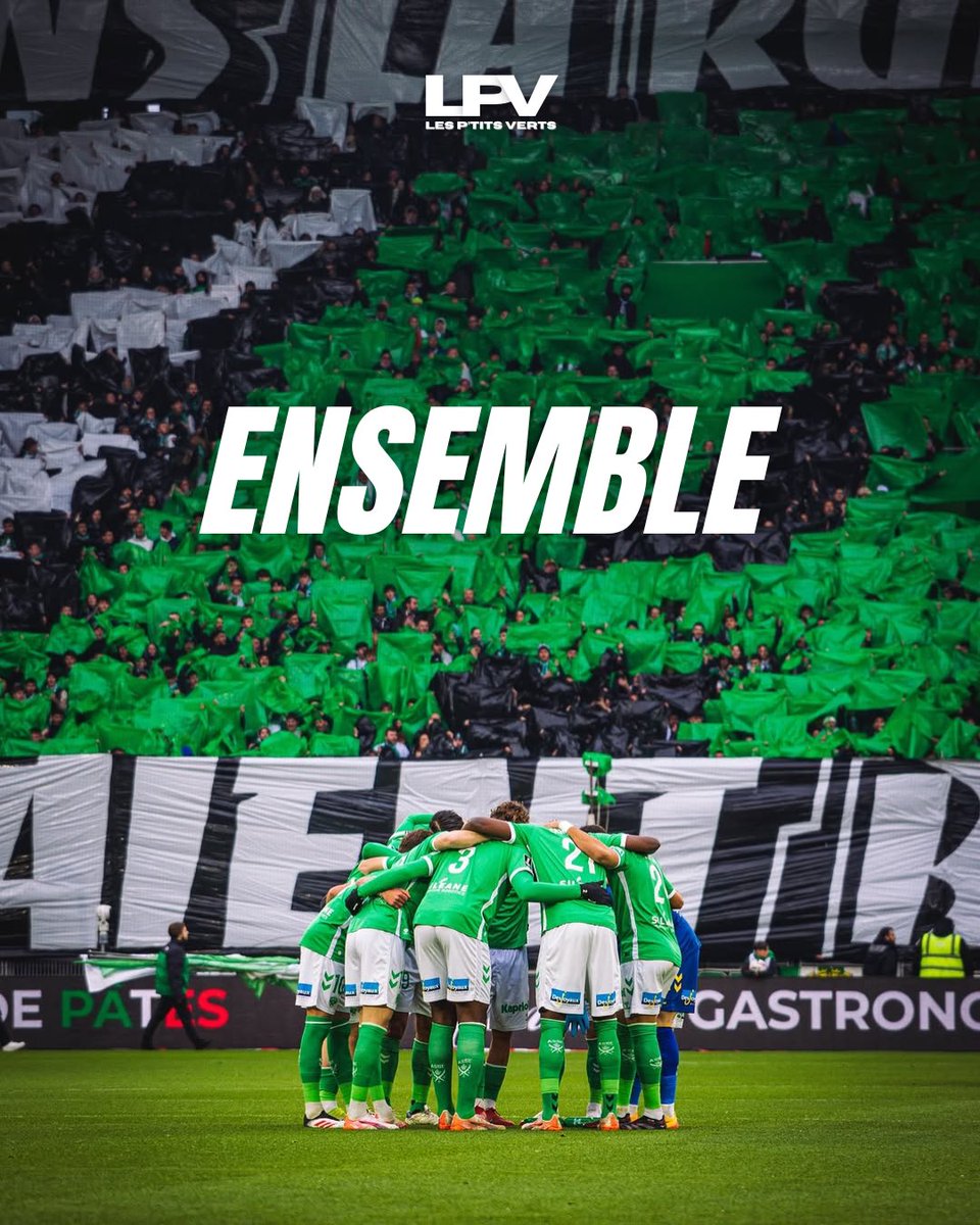 𝙀𝙉𝙎𝙀𝙈𝘽𝙇𝙀 ! 💚

Période décisive pour Sainté dans la course au maintien. Toujours y croire. Tous derrière notre équipe.

📸 (antoninvzt_photo)