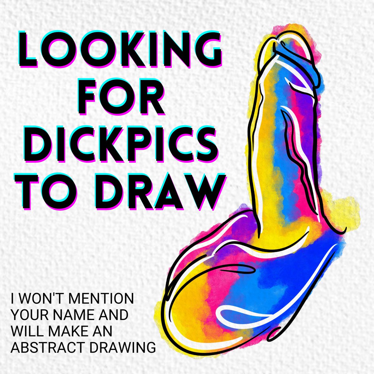 I want to make book with abstract dick drawings and fun facts.

Do you want a chance of a drawing and be included?
Post your #dick (with balls visible) in this thread, and a quote about your most positive or negative feedback you have ever been given 😀

#cock #dicks #dm #dickpic